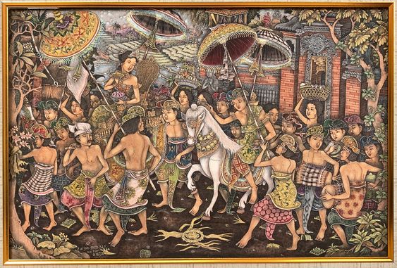 Traditional Balinese Painting