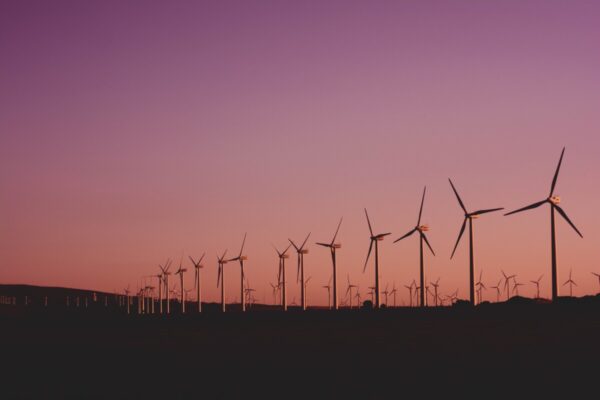 wind turbine generates renewable energy