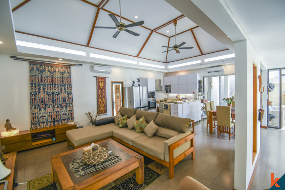 A living room of a Bali property
